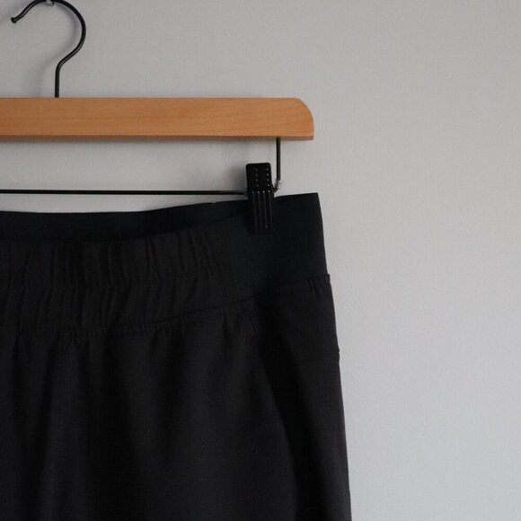 PrAna Women's Black Sz S Pull On Active Stretch Casual Pocket Straight Leg Pants - Picture 4 of 11